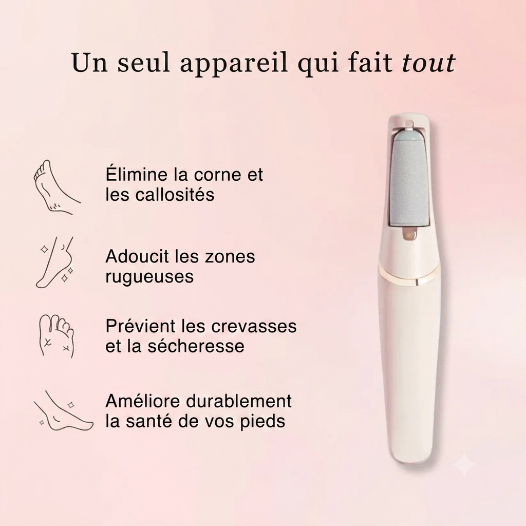 Bliss Silk Pro 2 – Des pieds doux sans visites coûteuses en salon